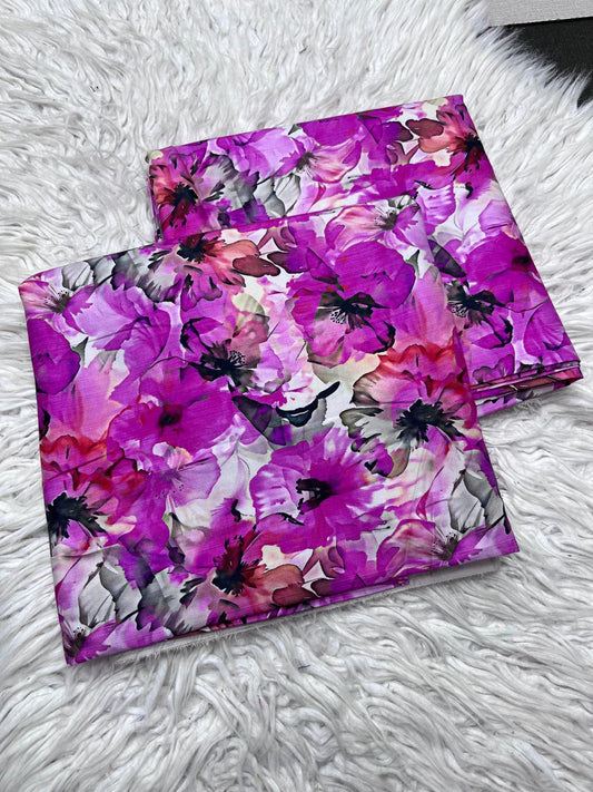 2Pc BanaDora Linen Allover Suit