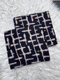2Pc BanaDora Linen Allover Suit